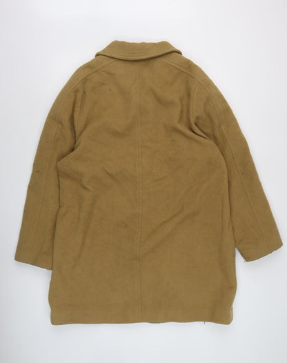 Classics Women's Brown Wool Blend Classic Coat Size 18