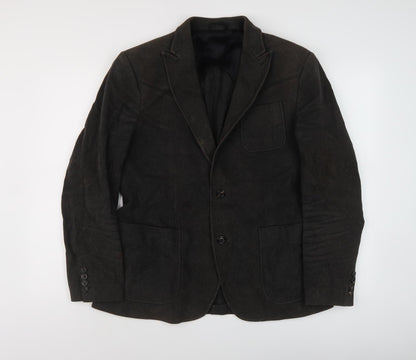 Mens UK Size 50 Stile Benetton Black