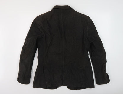 Mens UK Size 50 Stile Benetton Black