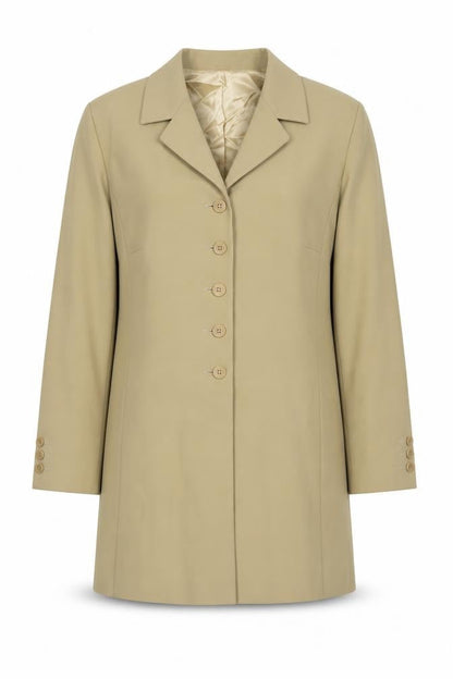 Womens UK Size 18 Marks and Spencer Beige Coat