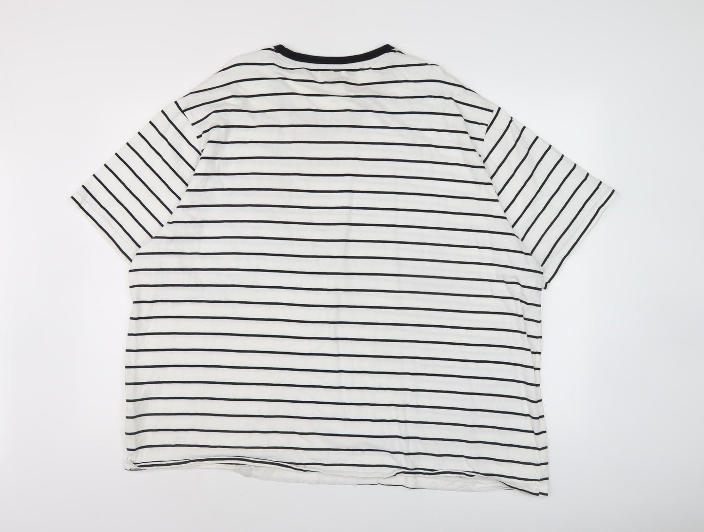 Mens UK Size 2XL Jacamo White  T-Shirt