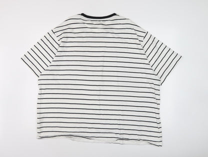 Mens UK Size 2XL Jacamo White  T-Shirt