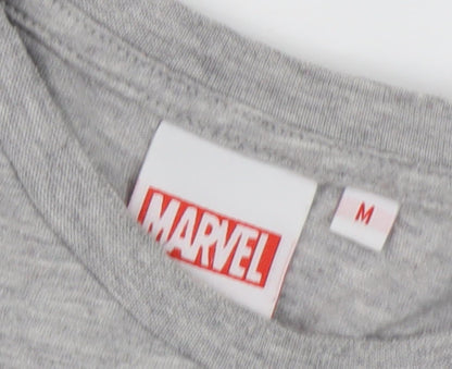 Marvel Iron Man T-Shirt - Grey Cotton M