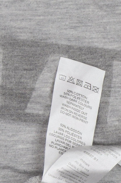 Marvel Iron Man T-Shirt - Grey Cotton M