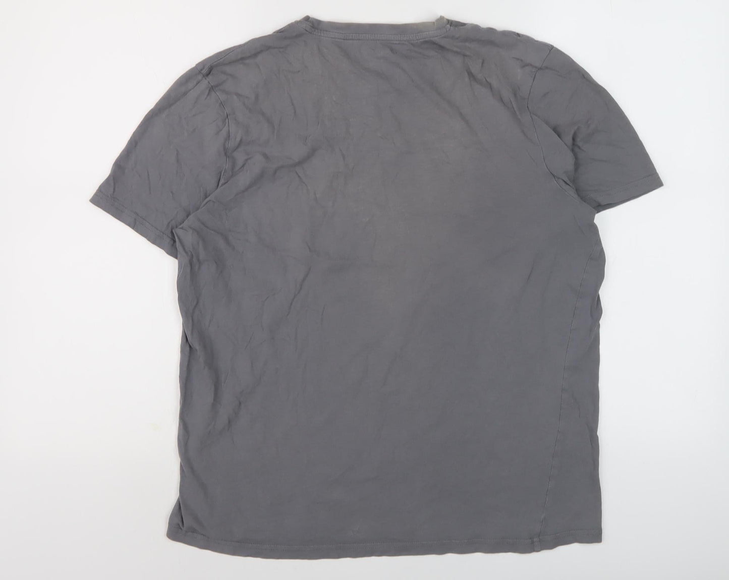 Mens UK Size L Bench Grey  T-Shirt