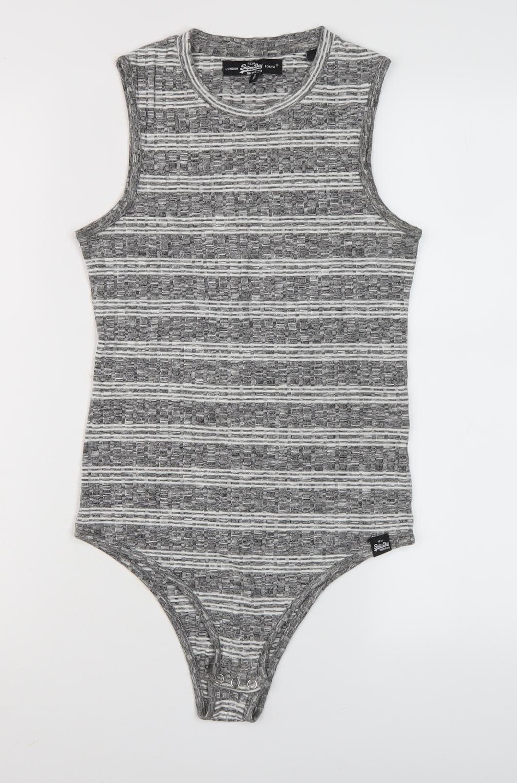 Superdry Women's Grey Bodysuit - XS