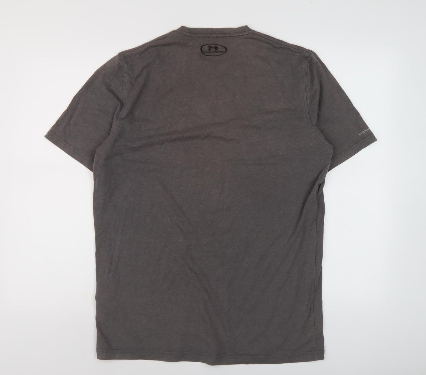 Under Armour Men's Grey T-Shirt M, Sports Style