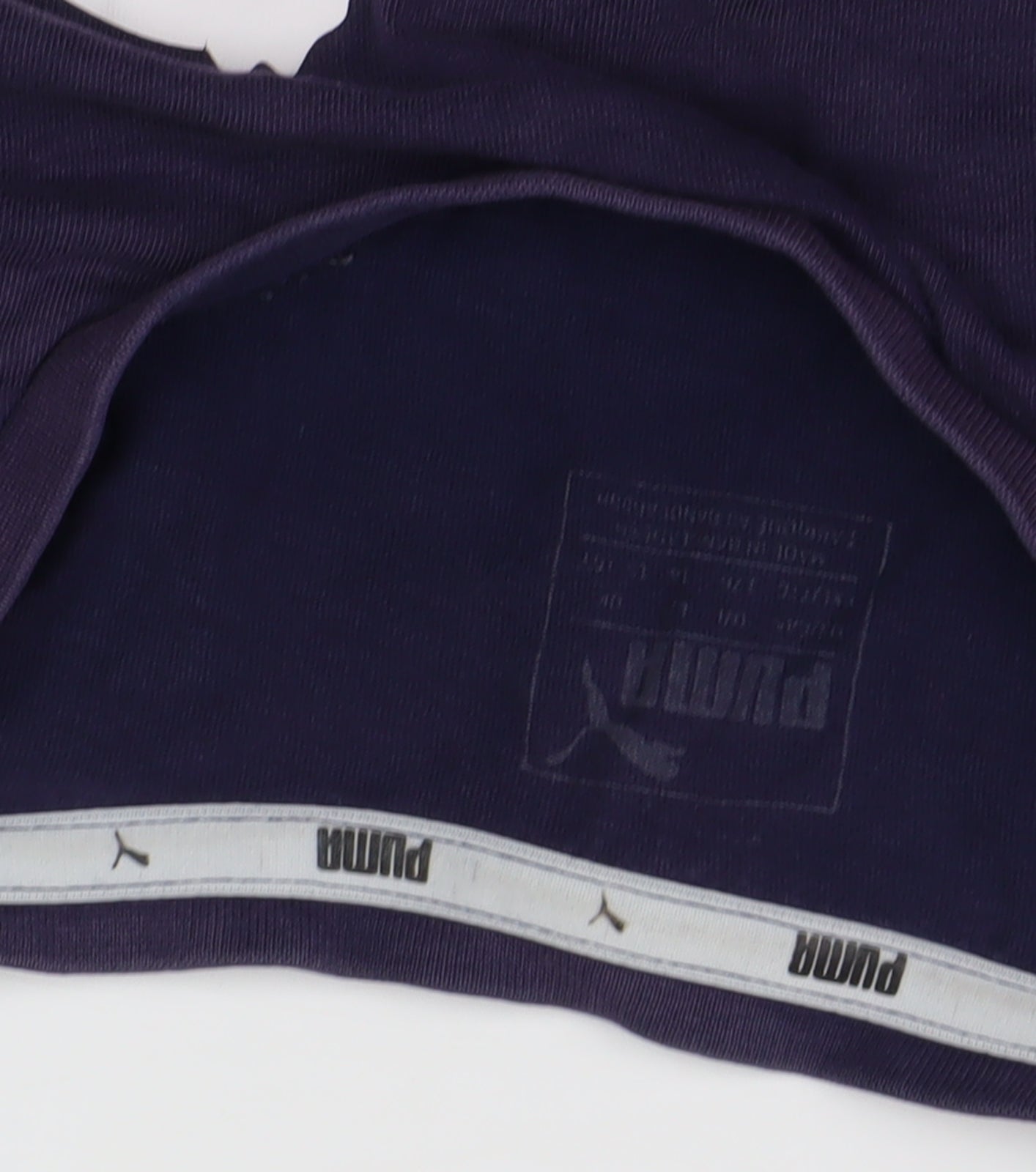 Puma Men's Blue Crew Neck T-Shirt Size S