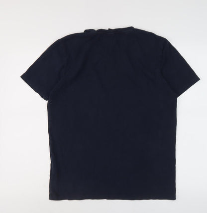 Mens UK Size M Boss Blue  T-Shirt