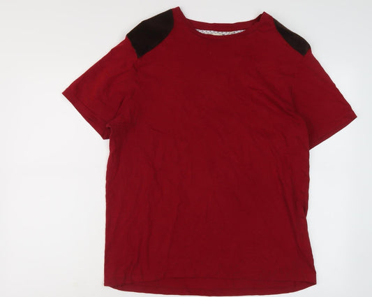 Mens UK Size L Brave Soul Red  T-Shirt
