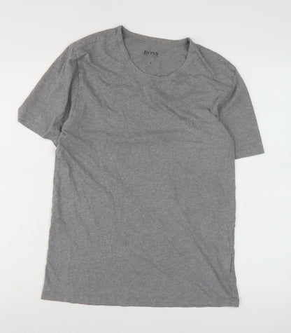 Mens UK Size M HUGO BOSS Grey  T-Shirt