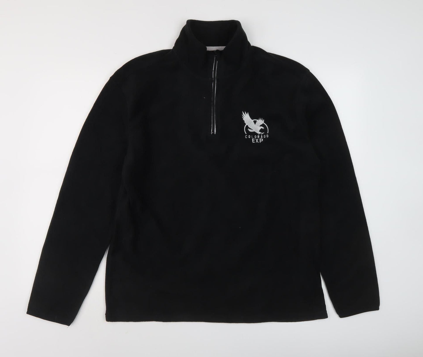 Mens UK Size S atlasformen Black Pullover Sweatshirt