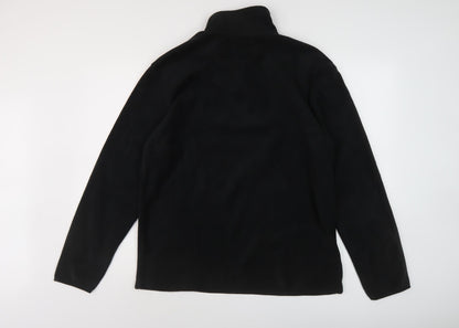 Mens UK Size S atlasformen Black Pullover Sweatshirt