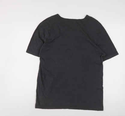 Mens UK Size L HUGO BOSS Black  T-Shirt
