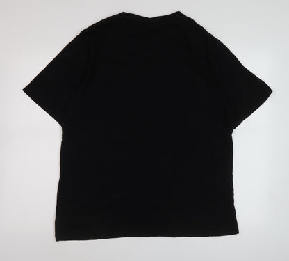 The Notorious B.I.G. Men's Black Graphic T-Shirt L Music