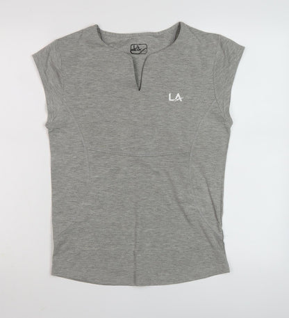 LA Gear Women's Grey Sleeveless T-Shirt Jersey