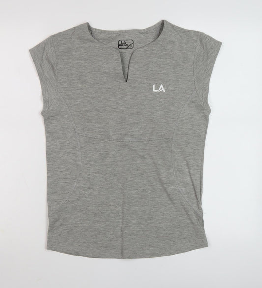 LA Gear Women's Grey Sleeveless T-Shirt Jersey