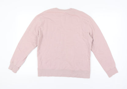 Topman Men's Pink XS Pullover Sweatshirt