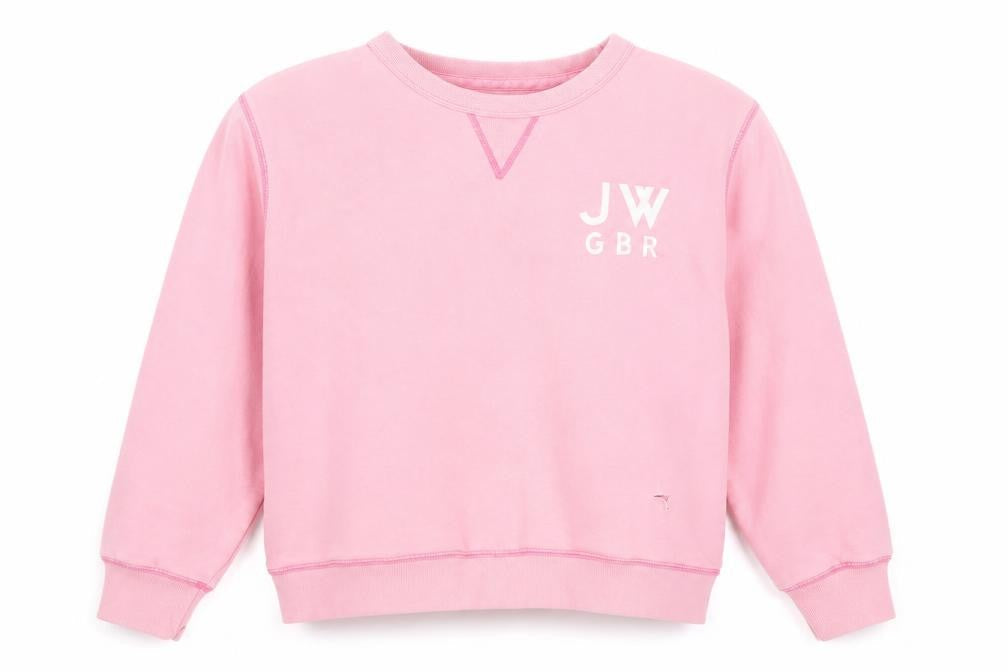 Womens UK Size 12 Jack Wills Pink Pullover Sweatshirt