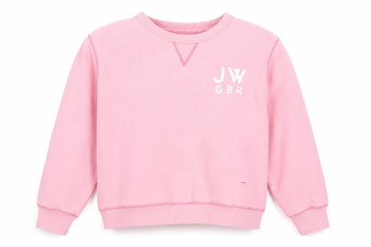 Womens UK Size 12 Jack Wills Pink Pullover Sweatshirt