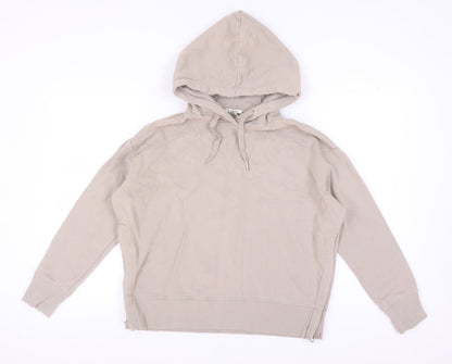 ESPRIT Women's Beige Pullover Hoodie, S, Casual Style