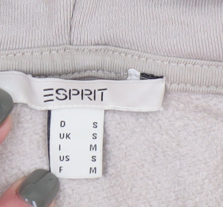 ESPRIT Women's Beige Pullover Hoodie, S, Casual Style