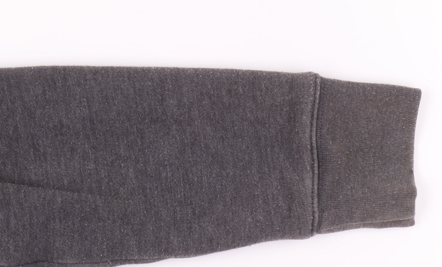 Gap Grey Unisex Hoodie, Size M, Full Zip with Logo