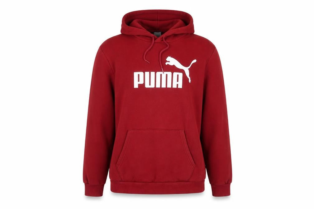 Unisex Adults UK Size 12 PUMA Red Pullover Hoodie