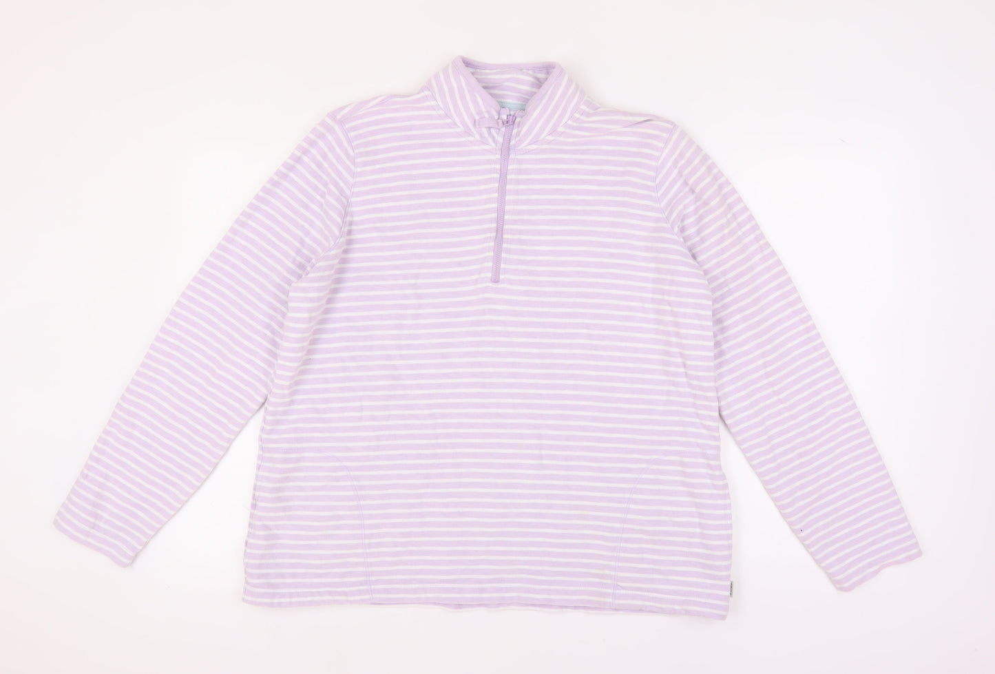 Orvis Women's Multicoloured Striped Sweatshirt XL