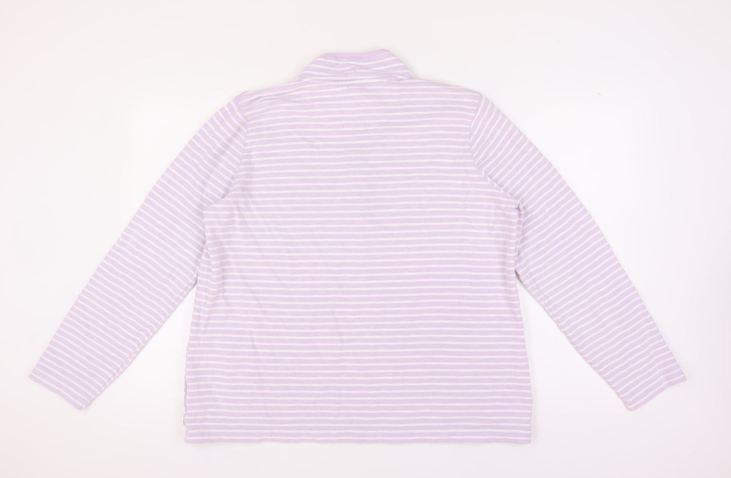 Orvis Women's Multicoloured Striped Sweatshirt XL