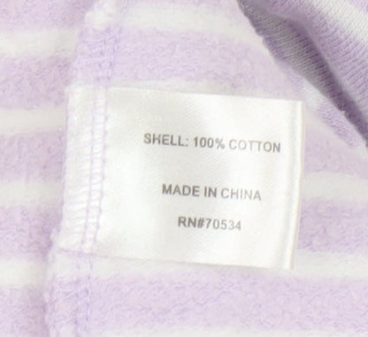 Orvis Women's Multicoloured Striped Sweatshirt XL