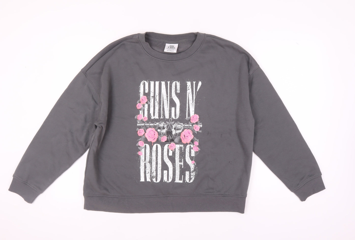 Bravado Guns N' Roses Grey Sweatshirt L Unisex Casual