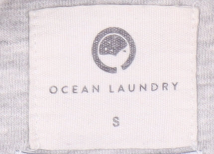 Ocean Laundry Men's Grey Pullover Hoodie S