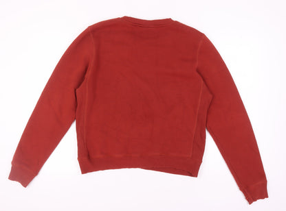 Love & Unique Women's Red Pullover Sweatshirt L