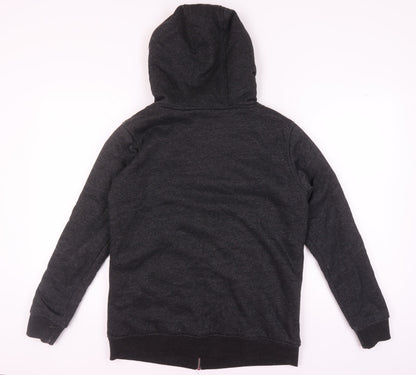 Swell Women's Black Full Zip Hoodie Size 12