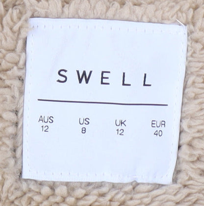 Swell Women's Black Full Zip Hoodie Size 12