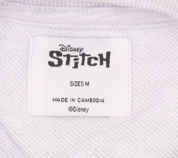 Womens UK Size M Disney Grey Pullover Sweatshirt