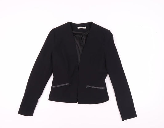 Mango Women’s Black Suit Jacket, Size 8, Regular Fit
