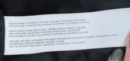 Mango Women’s Black Suit Jacket, Size 8, Regular Fit