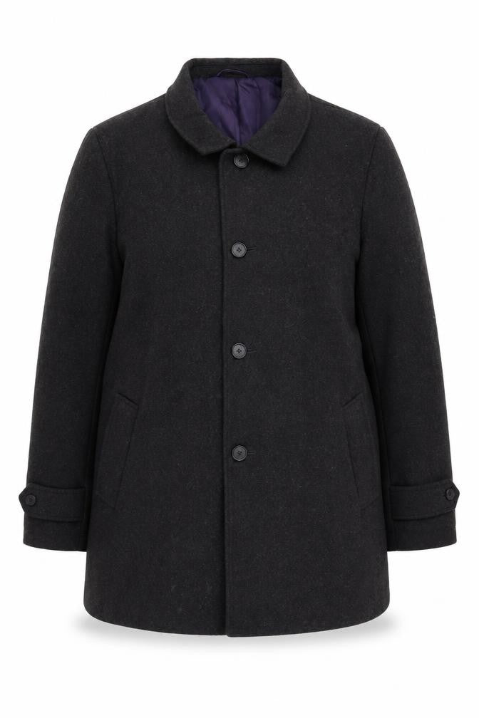 Unisex Adultss UK Size 2XL Marks and Spencer Regular Black Coat