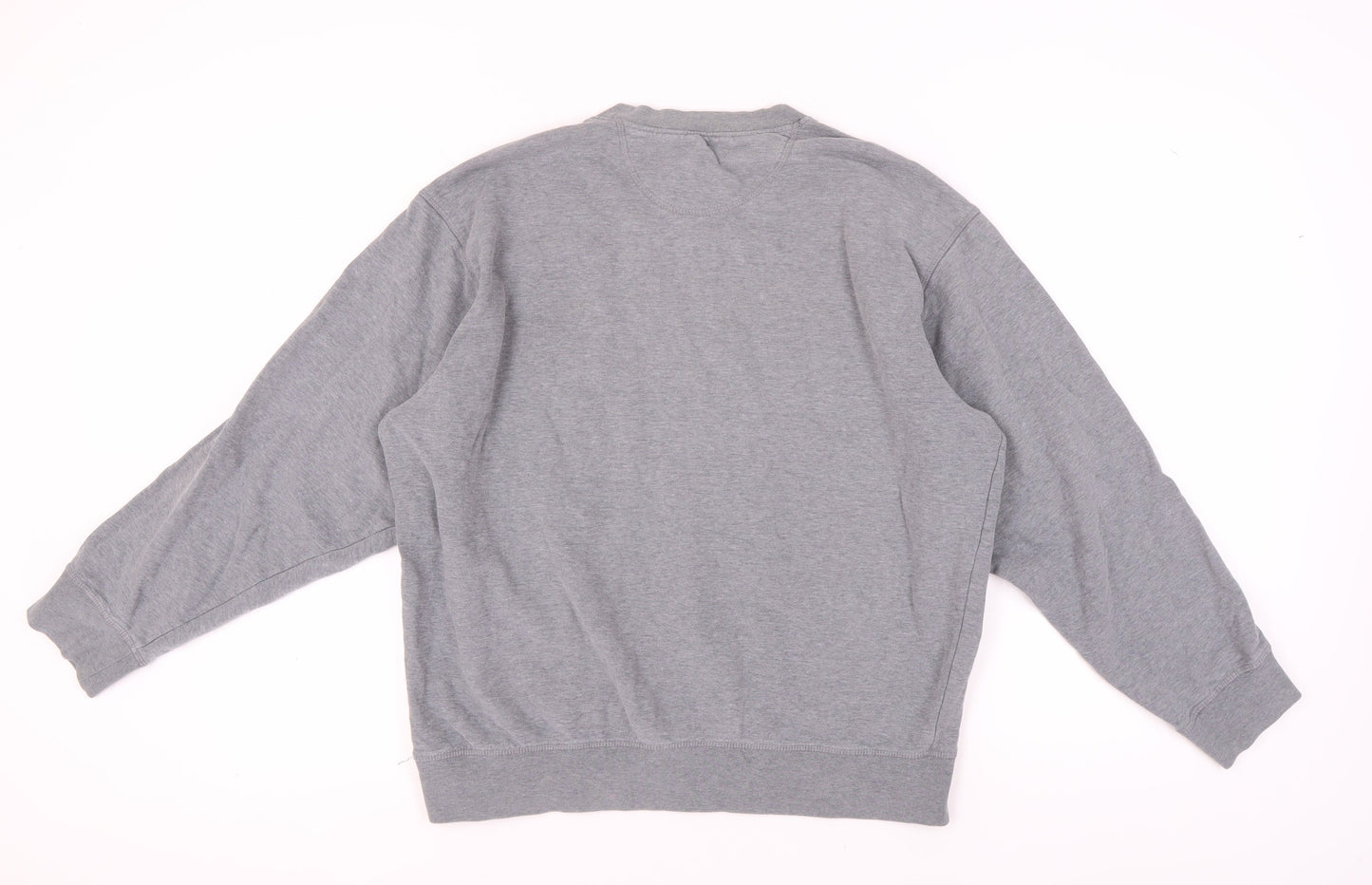 Mens UK Size L Marks and Spencer Grey Pullover Sweatshirt