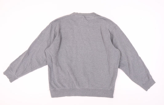 Mens UK Size L Marks and Spencer Grey Pullover Sweatshirt