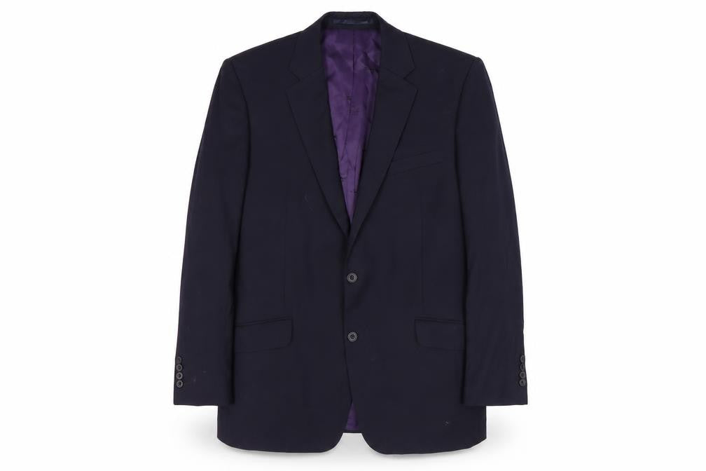 Mens UK Size 42 Paul Costelloe Regular Blue Suit Jacket