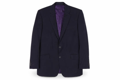 Mens UK Size 42 Paul Costelloe Regular Blue Suit Jacket
