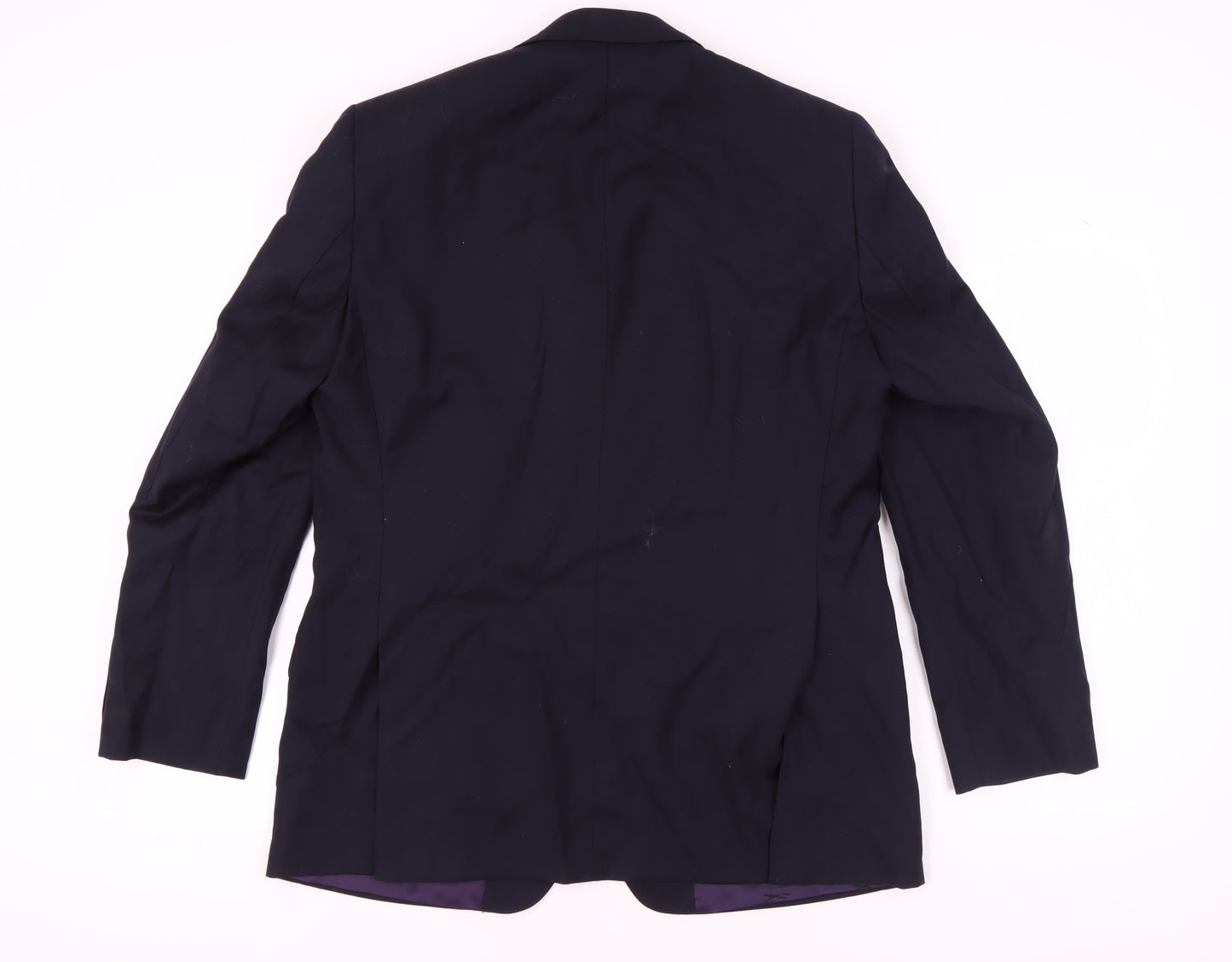 Mens UK Size 42 Paul Costelloe Regular Blue Suit Jacket