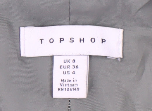 Topshop Women’s Green Suit Jacket, Size 8, Business Wear