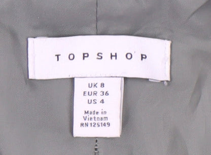 Topshop Women’s Green Suit Jacket, Size 8, Business Wear