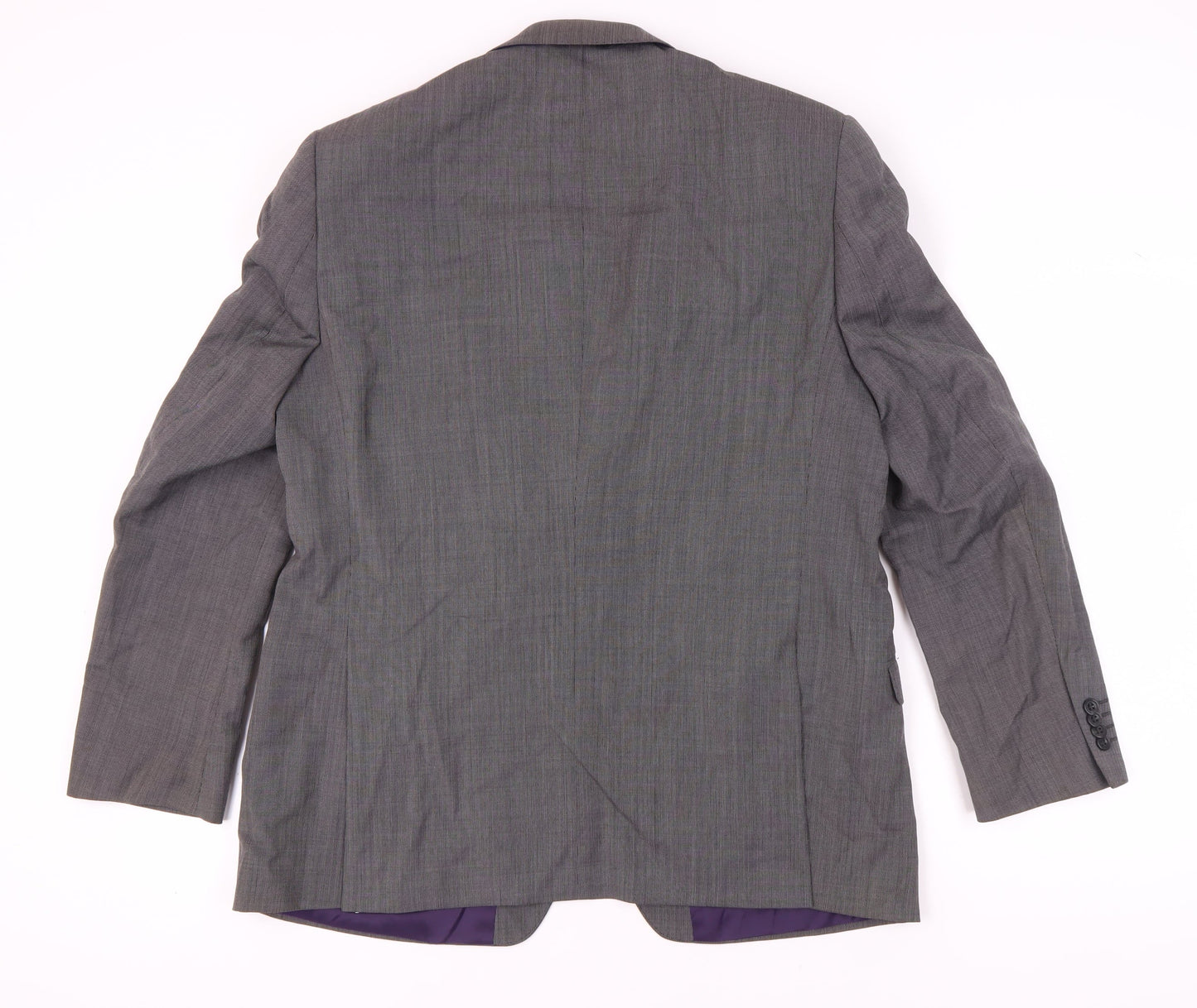 Mens UK Size 44 Paul Costelloe Regular Grey Suit Jacket