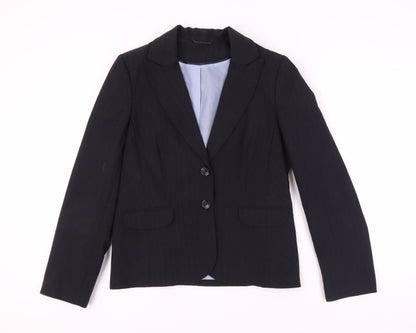 Dorothy Perkins Women's Black Blazer Size 12 Regular Fit