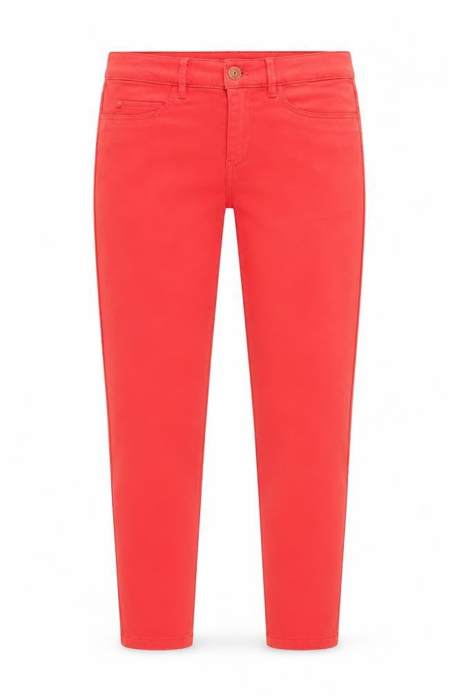 Womens UK Size 10 Esprit  Ankle Red Jeans